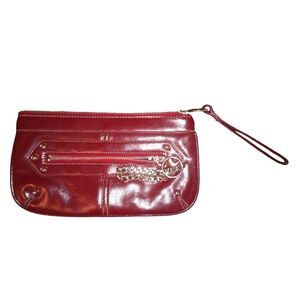 Limited Edition Burgundy clutch wristlet‎